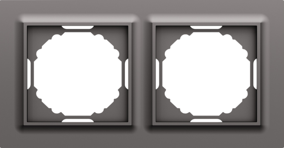 Donel A07 Wave матовый титан рамка 2-я