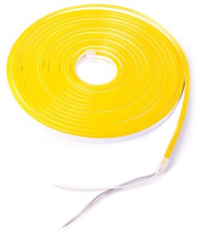 Гибкий неон 2835 желтый 12V 5м