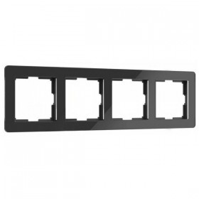 WL Рамка на 4 поста Acrylic (черный)