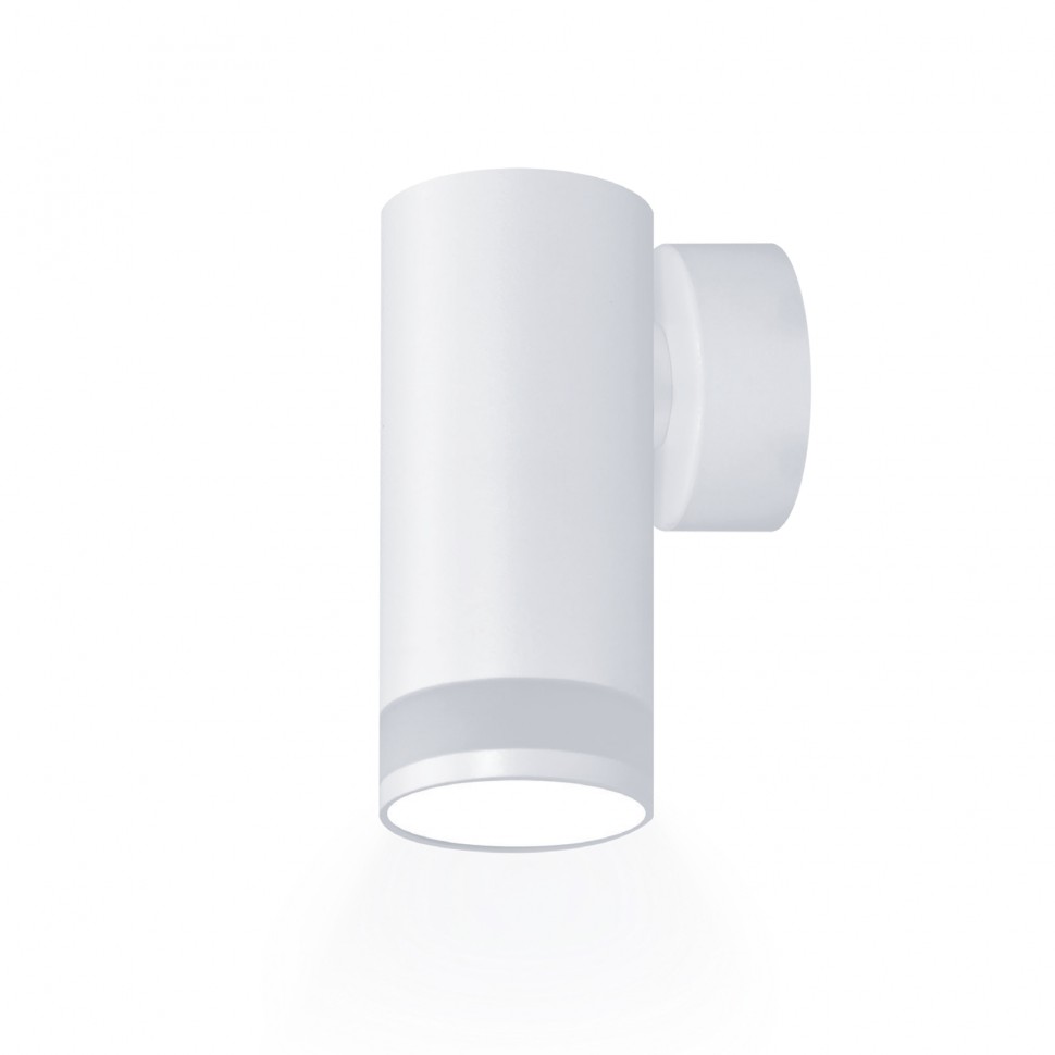 Светильник накладной ARTON, цилиндр, 55х110х85, GU10, алюминий/стекло, белый, Ritter