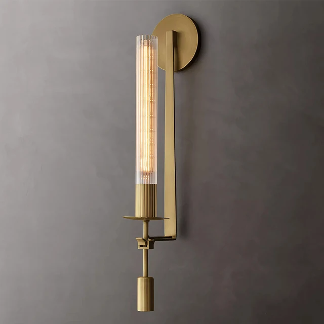 Настенный светильник Merope 1188043W E14*1/brass