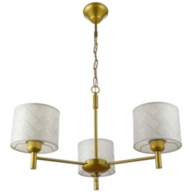 Люстра 1092/3GD 40Вт Е27 золото 60х60х36-76 см   5443325