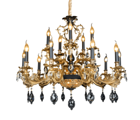 1686/10+5 FGD+BK+MBK (1) Люстра