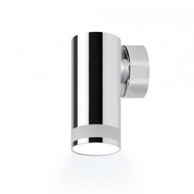 Светильник накладной ARTON, цилиндр, 55х110х85, GU10, алюминий/стекло, хром, Ritter