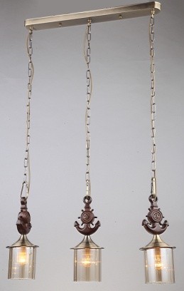 7018/3L AB (1) Люстра Veneto Luce Ч