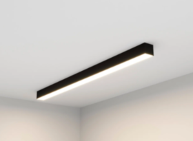 Светильник Line 5050-1500 29Вт (Температура 4000К, Цвет Черный Муар)