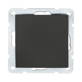 Заглушка с суппортом (черн.бархат) LK60 (20шт) 1кор.=200шт.