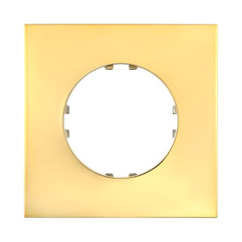Рамка 1-пост. квадратная  (золото) LK Vintage-Quadro (100шт.) 1кор.=1000шт.