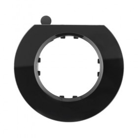 Рамка круглая оконечная для построения неогранич. кол-ва постов из натур. темного стекла LK Vintage