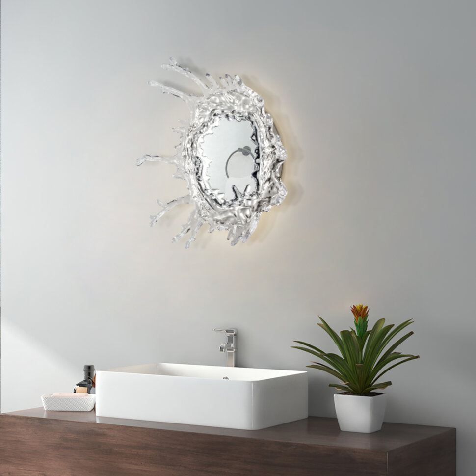 Настенный светильник-зеркало Felis 118658W/S LED*8W clear