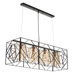 Светильник 1692/4  E27 40Вт черный 71,3х24,5х23,5 см   6827214