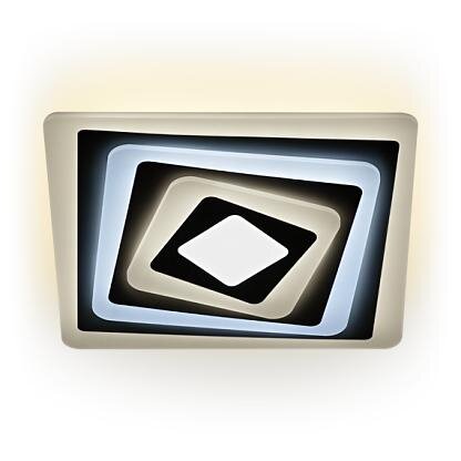 Люстра светодиодная Ritter TRAMPOLI, 100Вт, диммируемая, с пультом управления, цвет белый, 52224 9