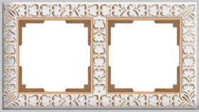 WL белое золото 2 рамка WL07-Frame-02