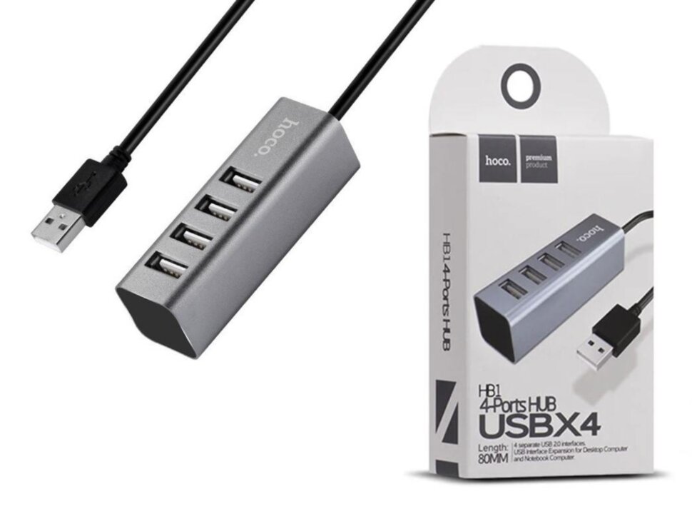 Hoco USB 4-ports hub