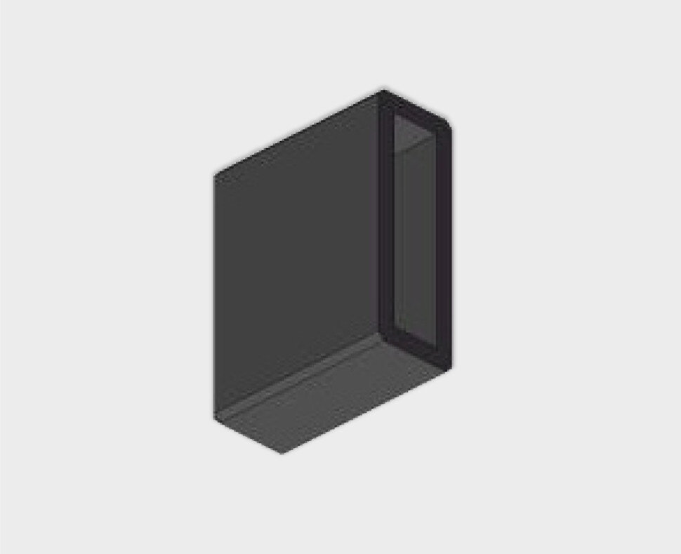 IT010-4014 black заглушки (комплект 2шт) к системе FANTOM