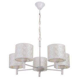 Люстра 1092/5WT 40Вт Е27 белый 60х60х36-76 см   5443330