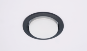 Встраеваемый светилльник 3L GX53 черный круг D106*H22mm