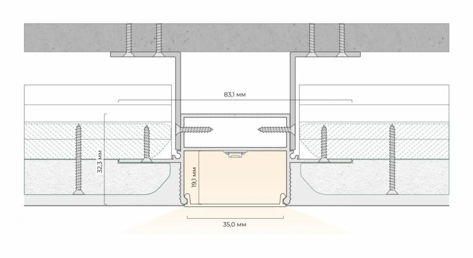 Профиль СЛ ТР 35 (2м)