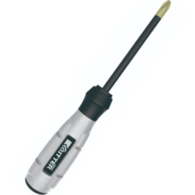 Отвёртка Ritter Diamond SL 6 x150 мм  магнитная (алмазное покрытие, сталь S2) двухкомпонентная рукоятка