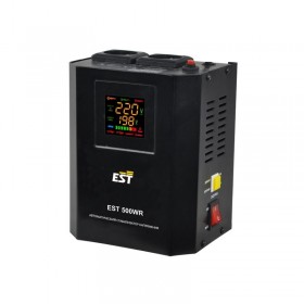Стабилизатор напряжения EST 500 WR настенный, релейный,для газовых котлов однофазный,220 В
