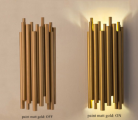 Настенный светильник Taygeta 1110046W/B E14*2/brass