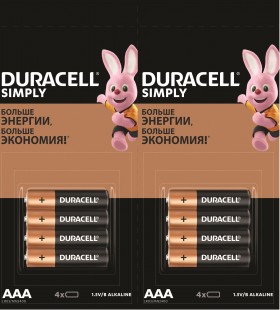 Батарейки DURACELL AAА 1шт