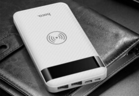 Hoco J76A Аккумулятор   power 10000 мАч, белый