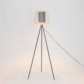 Торшер 42872/1Т E27 40Вт черный-синий 30х30х133 см   10613759