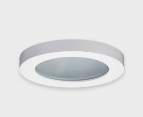 DL 3034 white 1W LED 3000K 50Lm with non dimmable driver 350MA 3V светильник встраиваемый