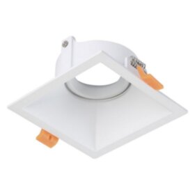 Встраеваемый светилльник 4655 MR16 белый крадрат D92*H33mm