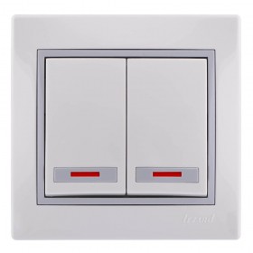 LZ серый выкл 2 с подсв с вст