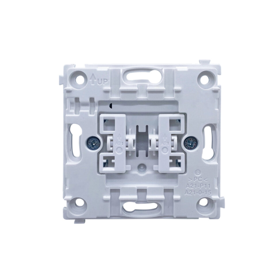 Механизм жалюзийного выключателя 2-клавишный с блокировкой 10 A 250 В~, серия DA