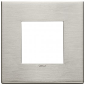 Накладка Eikon Exe на 2 модуля, никель матовый