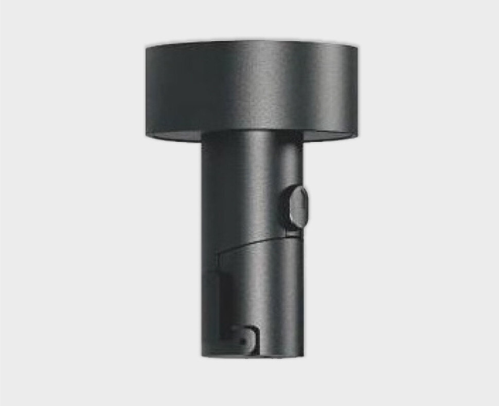 IT010-4017 black 60xd60mm коннектор питания потолочный к системе FANTOM