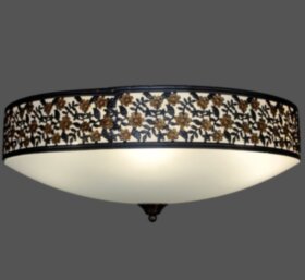 019D/5 PAINTING BLACK (1) Люстра