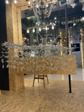 7763-D1200*400 Silver длиный