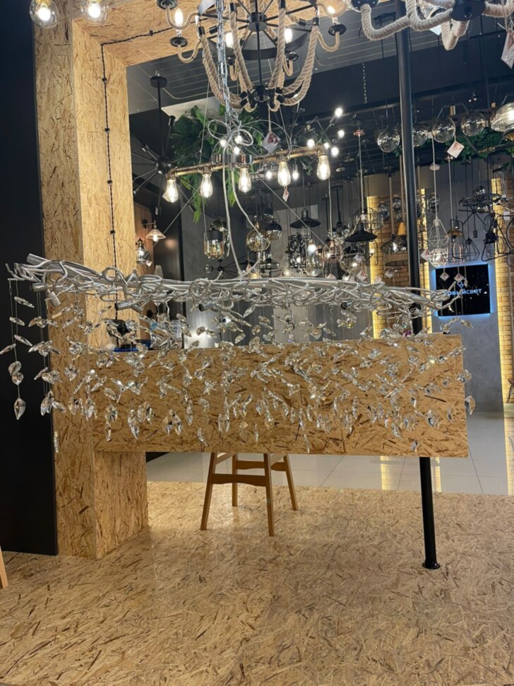 7763-D1200*400 Silver длиный