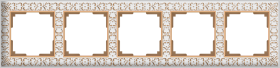 WL белое золото 5 рамка WL07-Frame-05