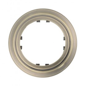 Рамка 1-пост. круглая (бронза) LK Vintage-Classic (100шт.) 1кор.=1000шт.