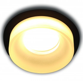 Точечный светильник встраиваемый RDS-98MR16-SB, песочный/черный, Ritter