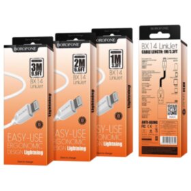BOROFONE BX14 Кабель на Айфон 2м