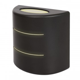 REV Светильник сд архитектурный Nuovo LED 7W, IP54, 3000K, черный, duwi