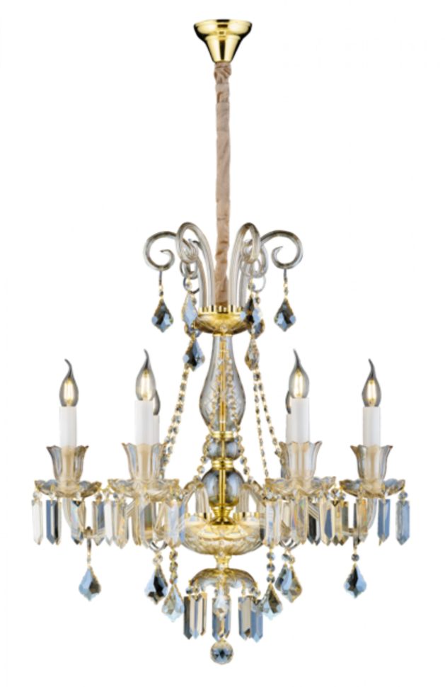 8246/6C COGNAC (1) Люстра