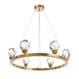 Люстра 1759/6 LED 30Вт 3000К золото 58х58х18 см