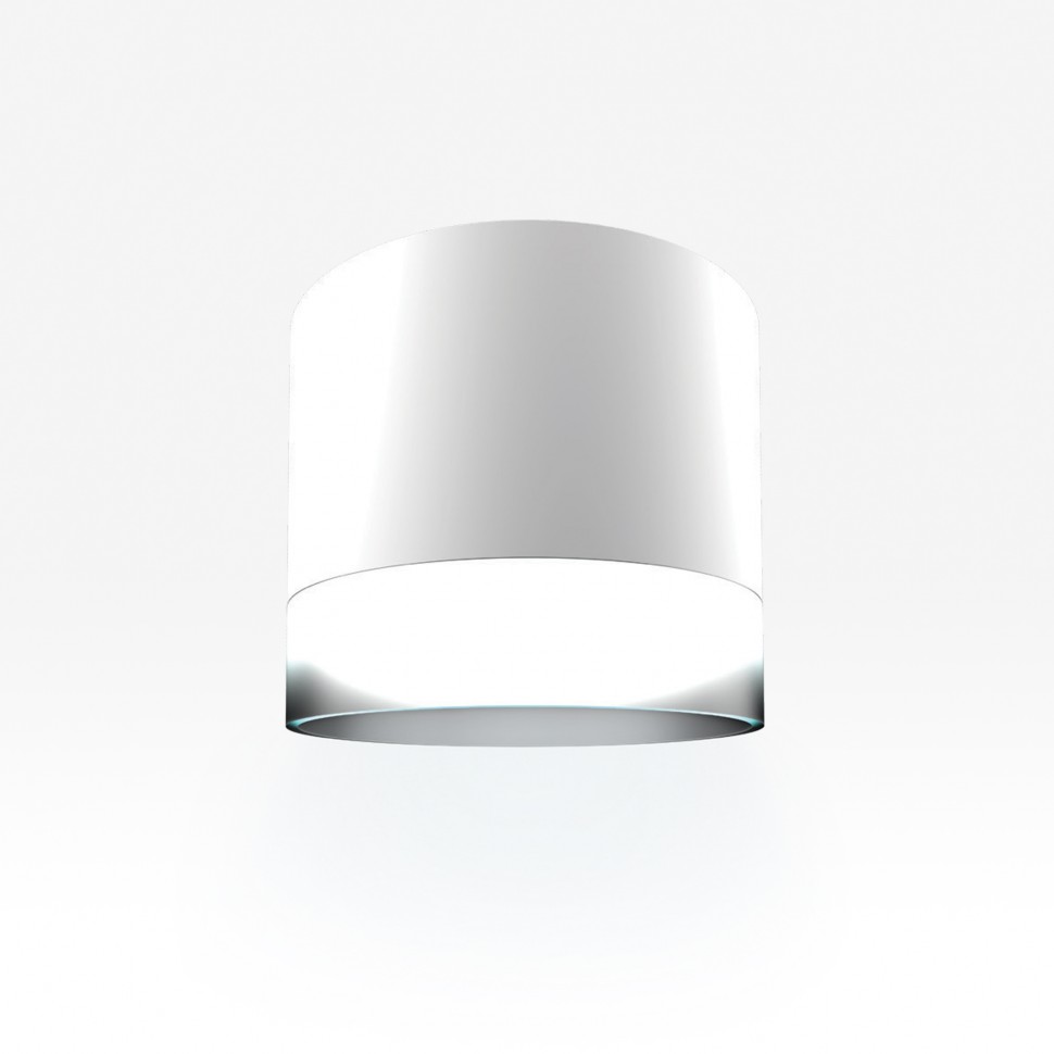 Светильник накладной ARTON, цилиндр, 85х70, GX53, алюминий/стекло, белый, Ritter