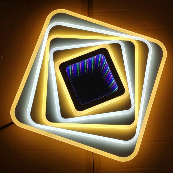 2.4G дистанционное управление Белая 200W+10W  LED