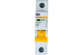 ИЭК Авт. выкл. ВА47-29 1Р 20А 4,5кА х-ка С ИЭК(12шт)