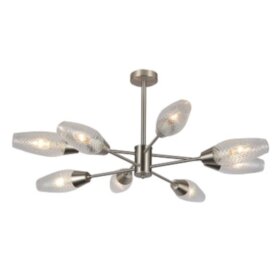 Светильник на штанге  Escada 10165/8PL E14*60W Nickel