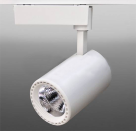 Трековый светодиодный светильник Track-62 (220V, белый корпус, 30W,однофазный) белый 4000K