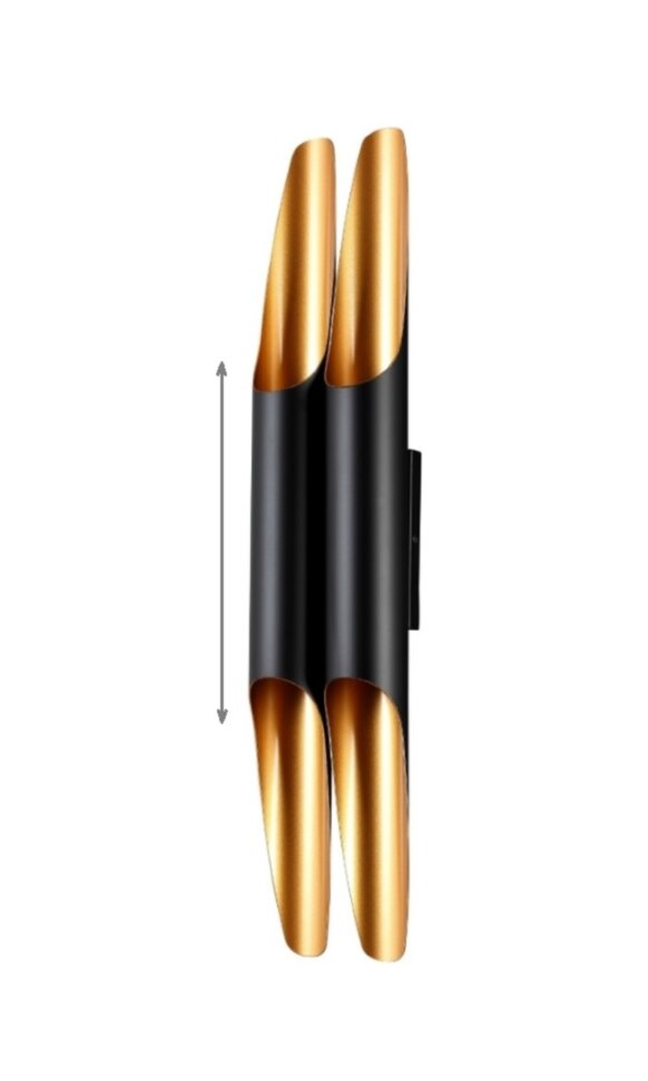 CRYSTAL LUX Бра CLT 332W4-V2 BL-GO